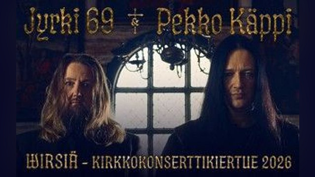 Jyrki 69 & Pekko Käppi – Wirsiä-kirkkokonserttikiertue 2026 - tapahtuman kuva