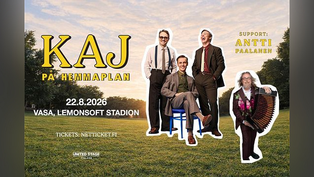 Kaj på hemmaplan - tapahtuman kuva