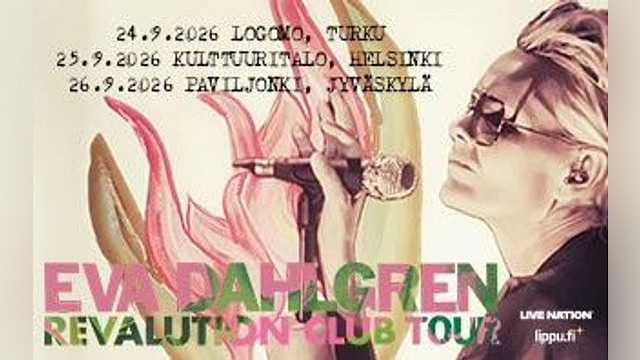 LOGOMON AITIOT: Eva Dahlgren: Revalution Club Tour - tapahtuman kuva