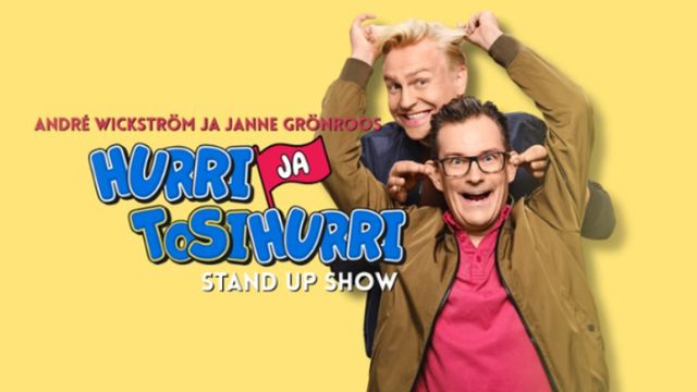 Hurri ja Tosi Hurri – Stand up show 12.9.2026 - tapahtuman kuva