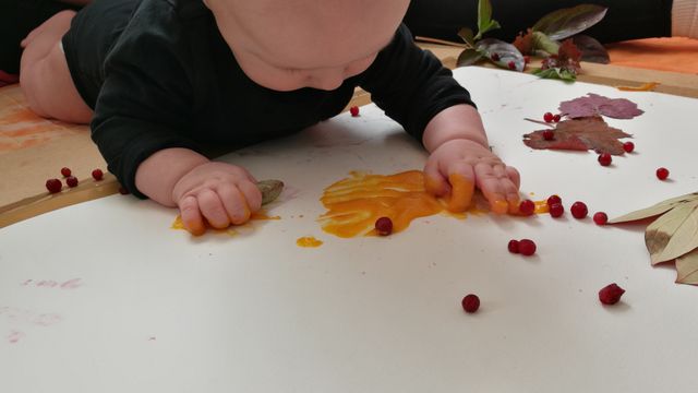 Vauvojen värikylpy - tapahtuman kuva