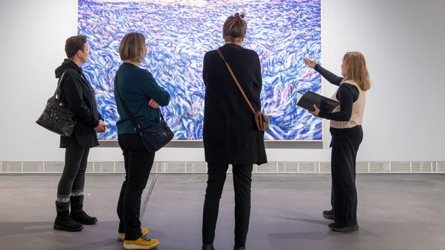 Yleisöopastus saksaksi - tapahtuman kuva